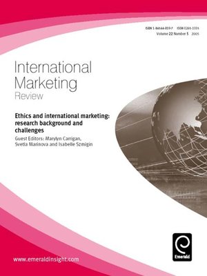 cover image of International Marketing Review, Volume 22, Issue 5